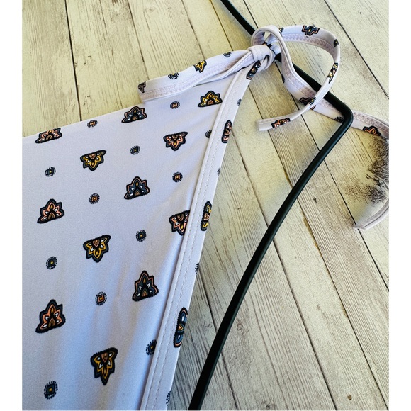 RVCA Foulard Tie Side Bralette Bikini - Picture 7 of 9